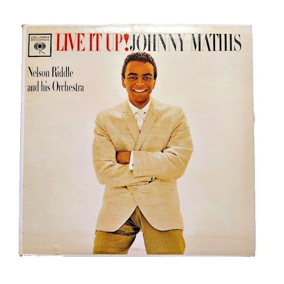 Johnny Mathis Live It Up! Record Album CL 1711 Inner Plastic Sleeve Sealed 1961 - Picture 1 of 4